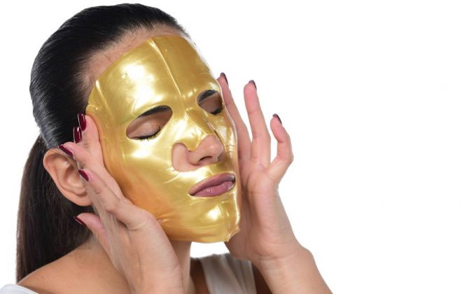 gold collagen mask