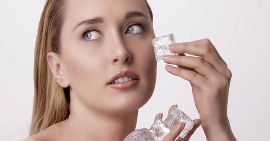 Why Do Women Need To Use Ice On The Face Expressions By Nicole Marie